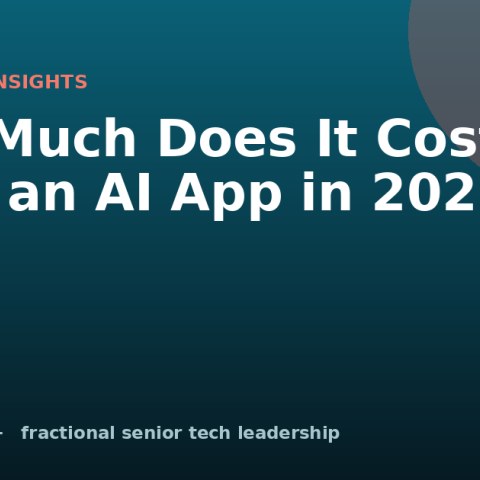 How Much Does It Cost to Build an AI App in 2026?