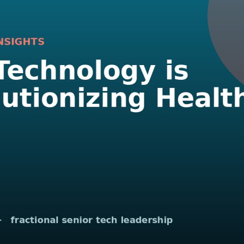 How Technology is Revolutionizing Healthcare