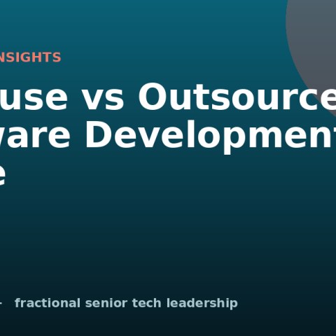 In-House vs Outsourced Software Development: 2026 Guide