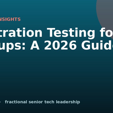 Penetration Testing for Startups: A 2026 Guide